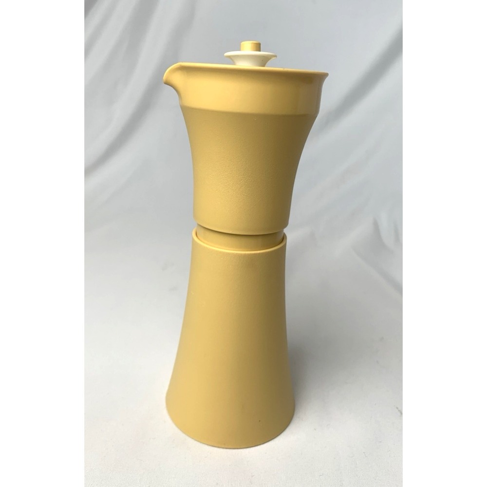 Tupperware Oil Vinegar Cruet Vintage Harvest Gold